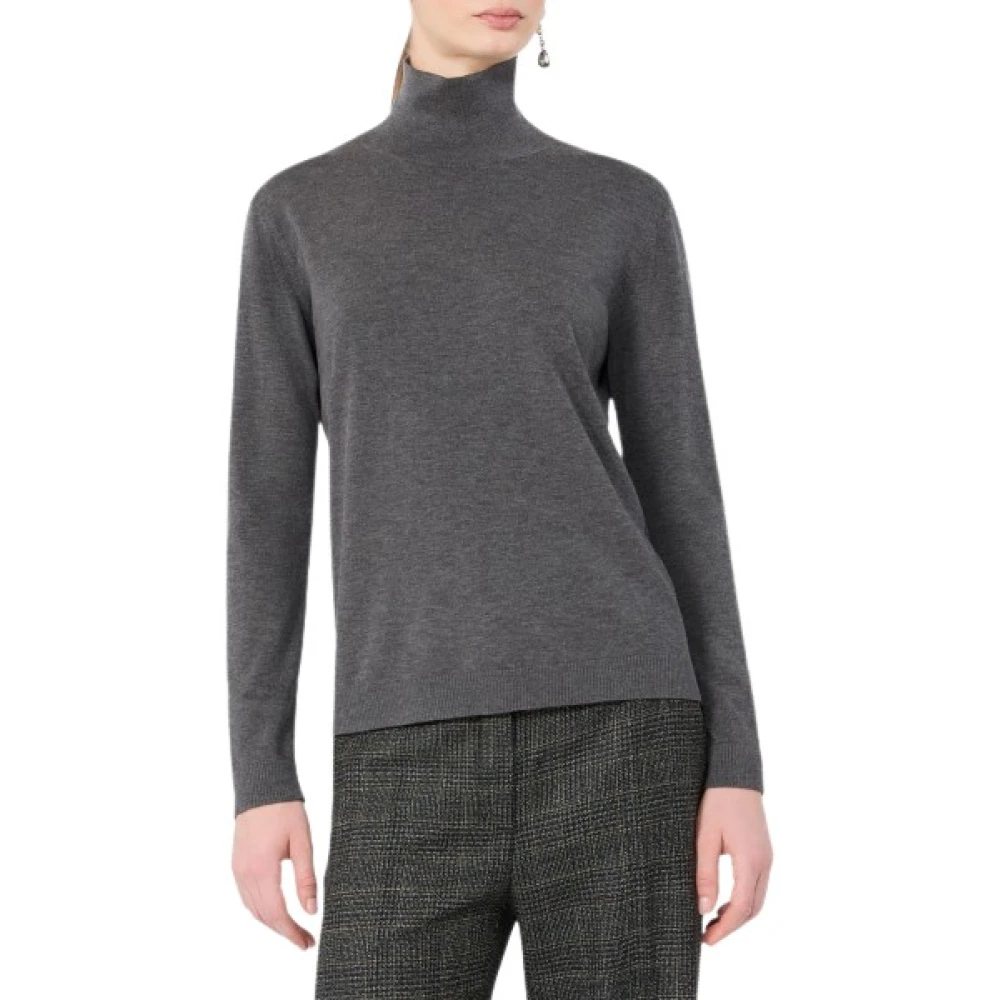 Weekend Max Mara , Damen, Strickwaren, Grau, S