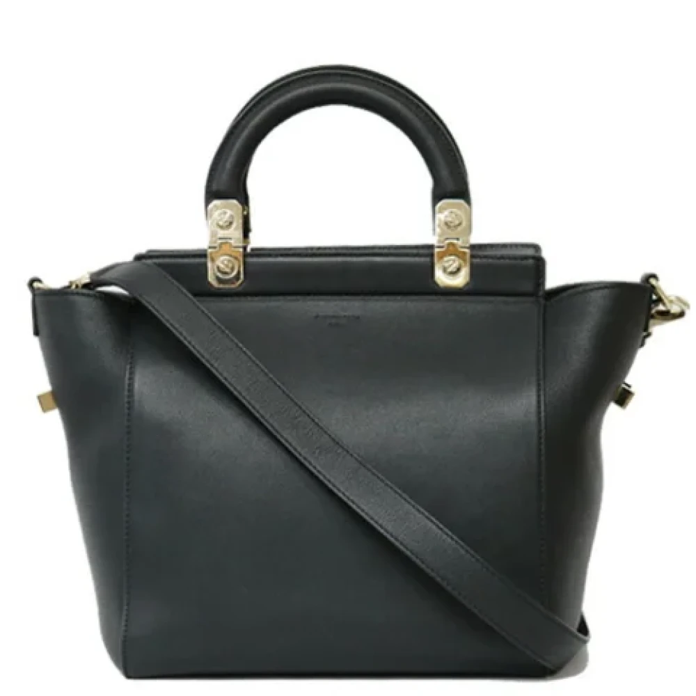 Givenchy Pre-owned Fabric handbags Black Dames
