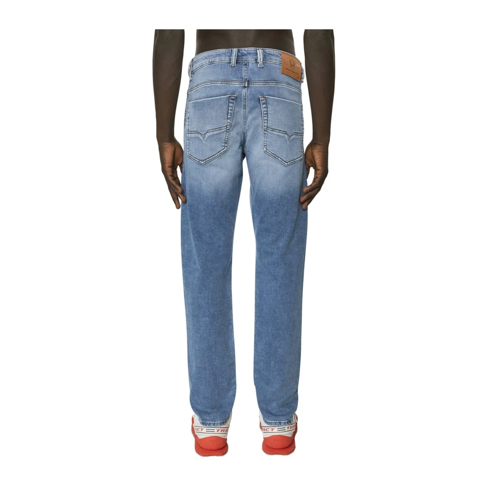Diesel Blauwe Tapered Spijkerbroek Blue Heren