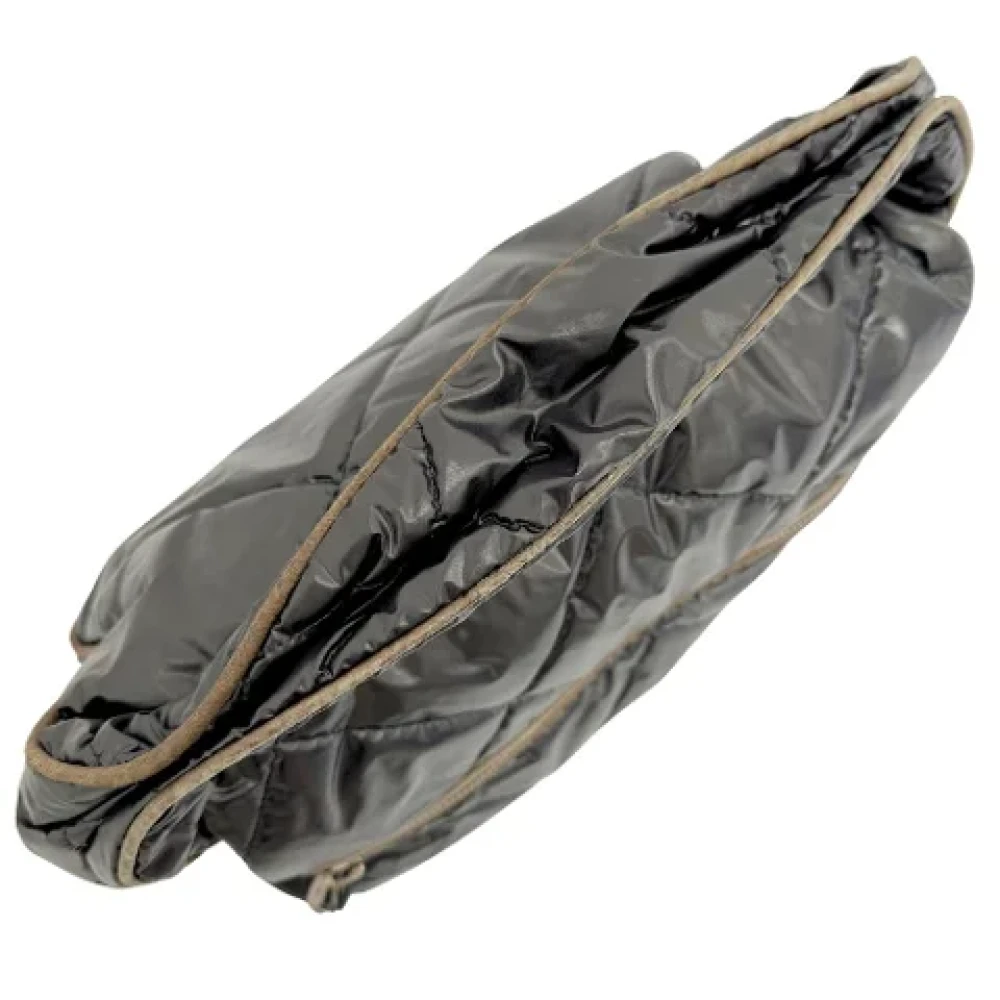 Moncler Pre-owned Fabric handbags Black Dames