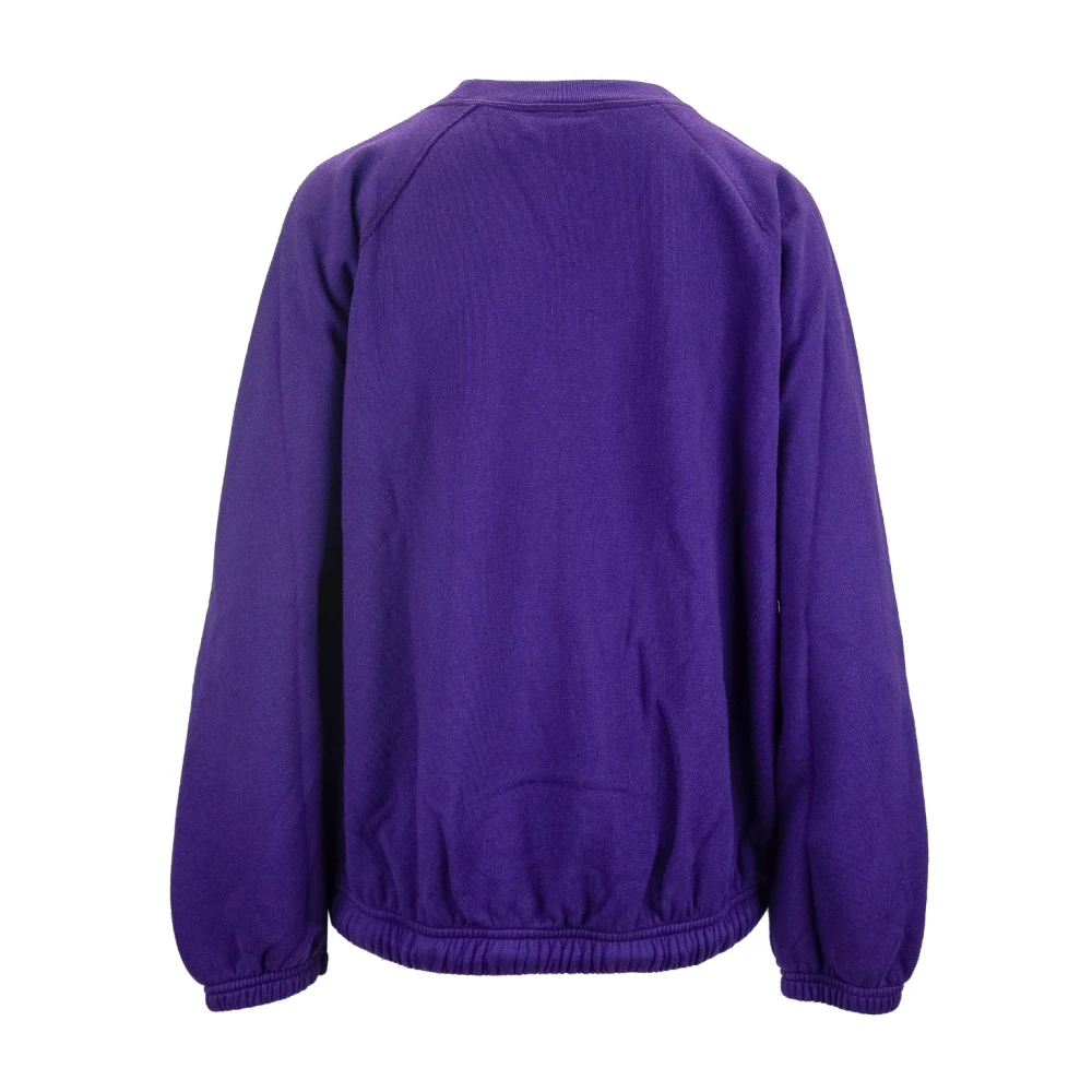Dsquared2 Dames Pullover Sweatshirt met Merkprint Purple Dames