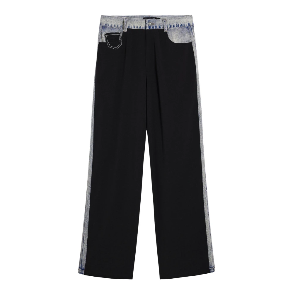 Desigual Donna Nero - Miranda Pant - Trousers - Xs