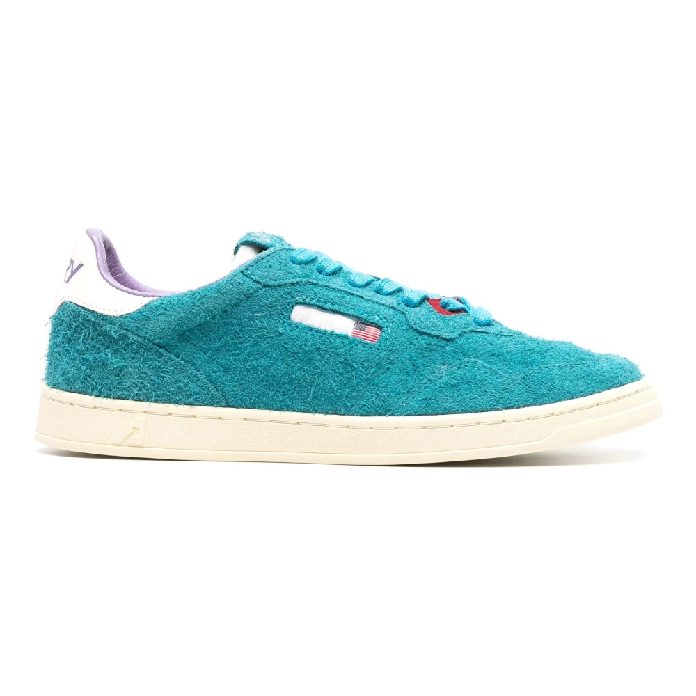 Autry Flat Low Sneaker Dames Schoenen Blauw