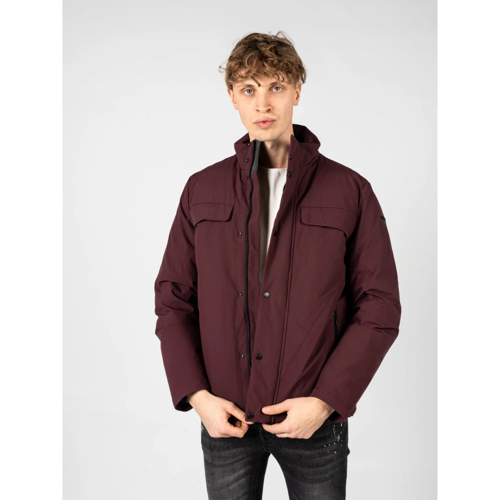 Geox Stijlvolle jas voor elke gelegenheid Brown Heren