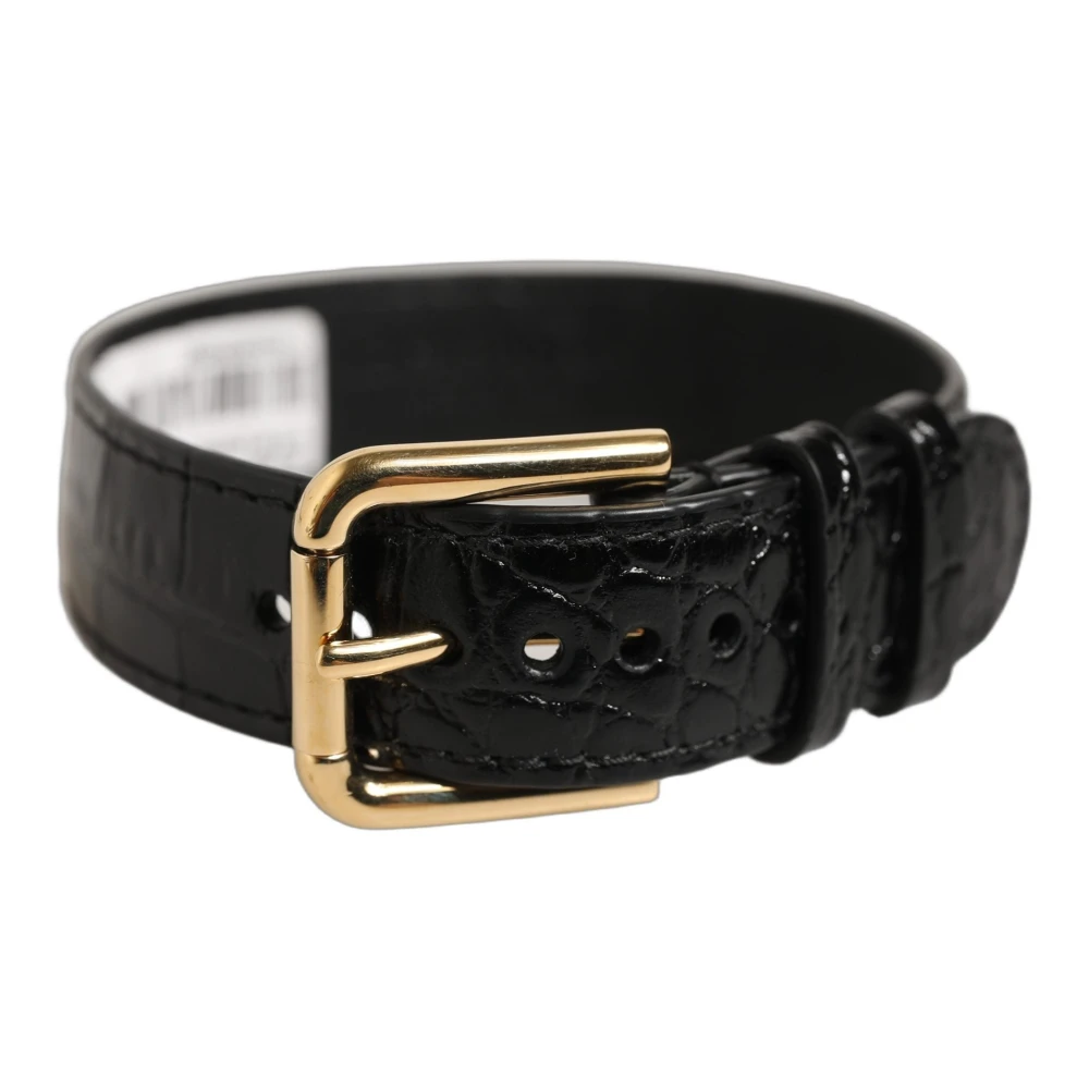 Dolce & Gabbana Black Bracelet Belt - Female - Bracelets - One Size - Accessories