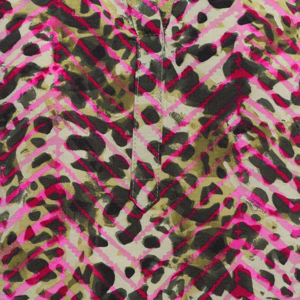 &Co Woman Bloes met lange mouwen en ruches Multicolor Dames