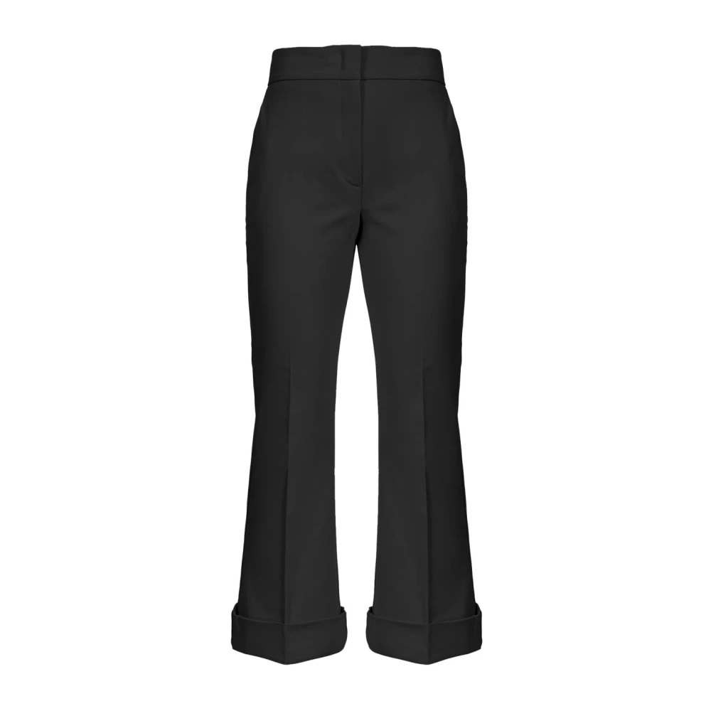 Pinko Technische Gepantserde Broek Black Dames