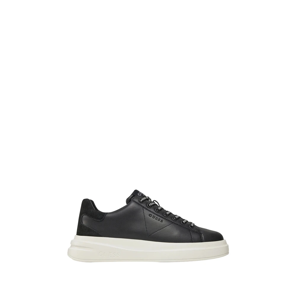 Guess Herren Schwarz Sneakers Elba Fmpvib Sue12 40 - Bild 4