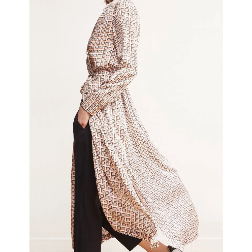 Ines De La Fressange Paris Jodie brest print jurk Multicolor Dames