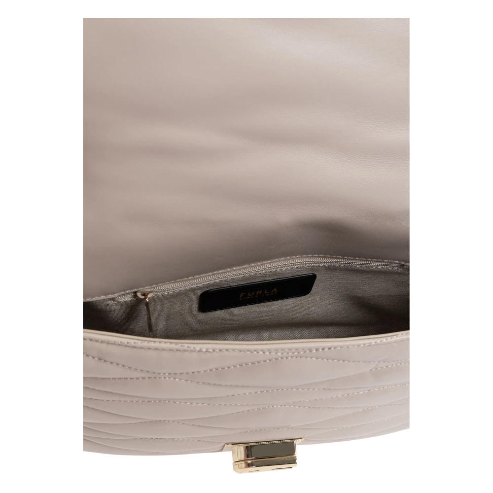Furla Crossbody Tas 1927 Model Beige Dames