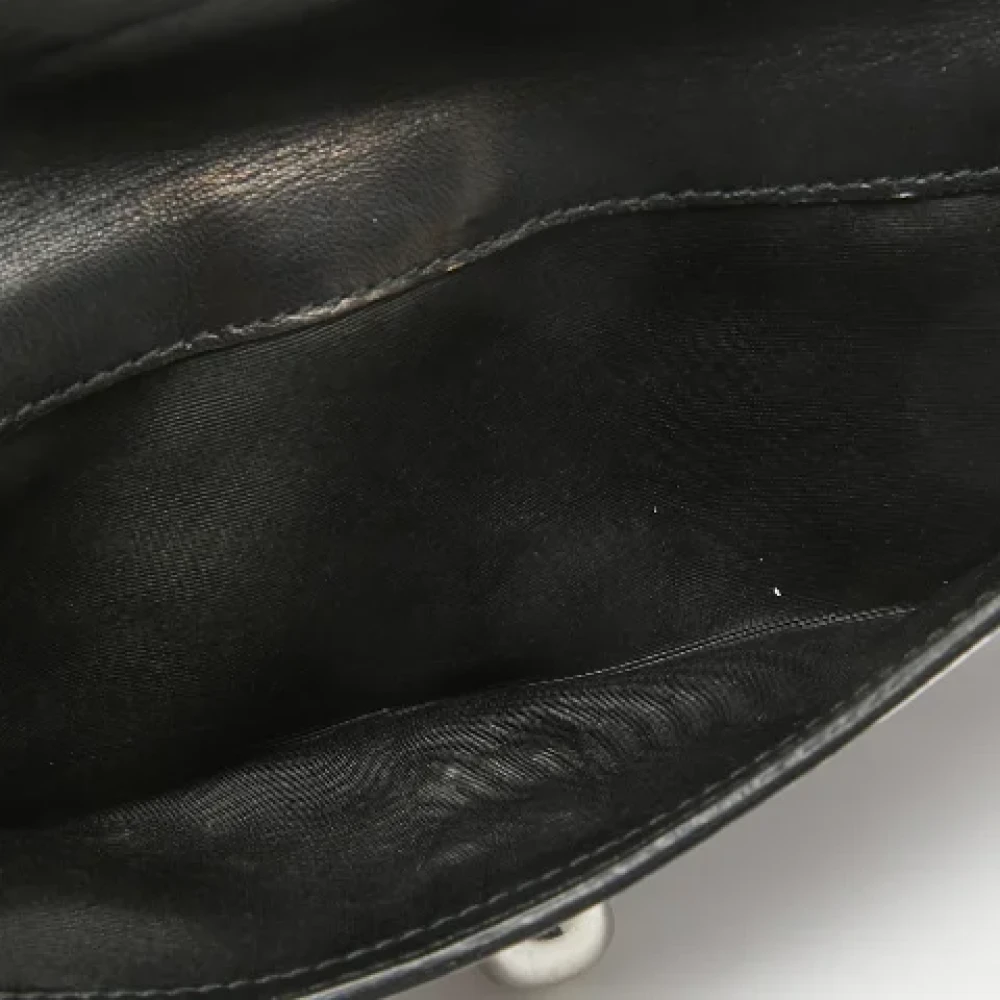 Alexander McQueen Pre-owned Leather wallets Gray Dames