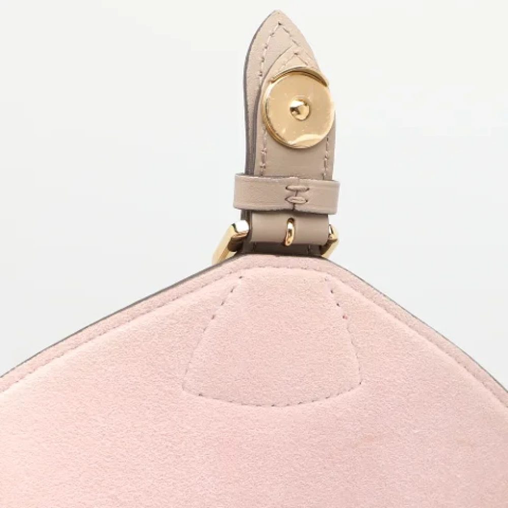 Louis Vuitton Vintage Pre-owned Leather backpacks Beige Dames