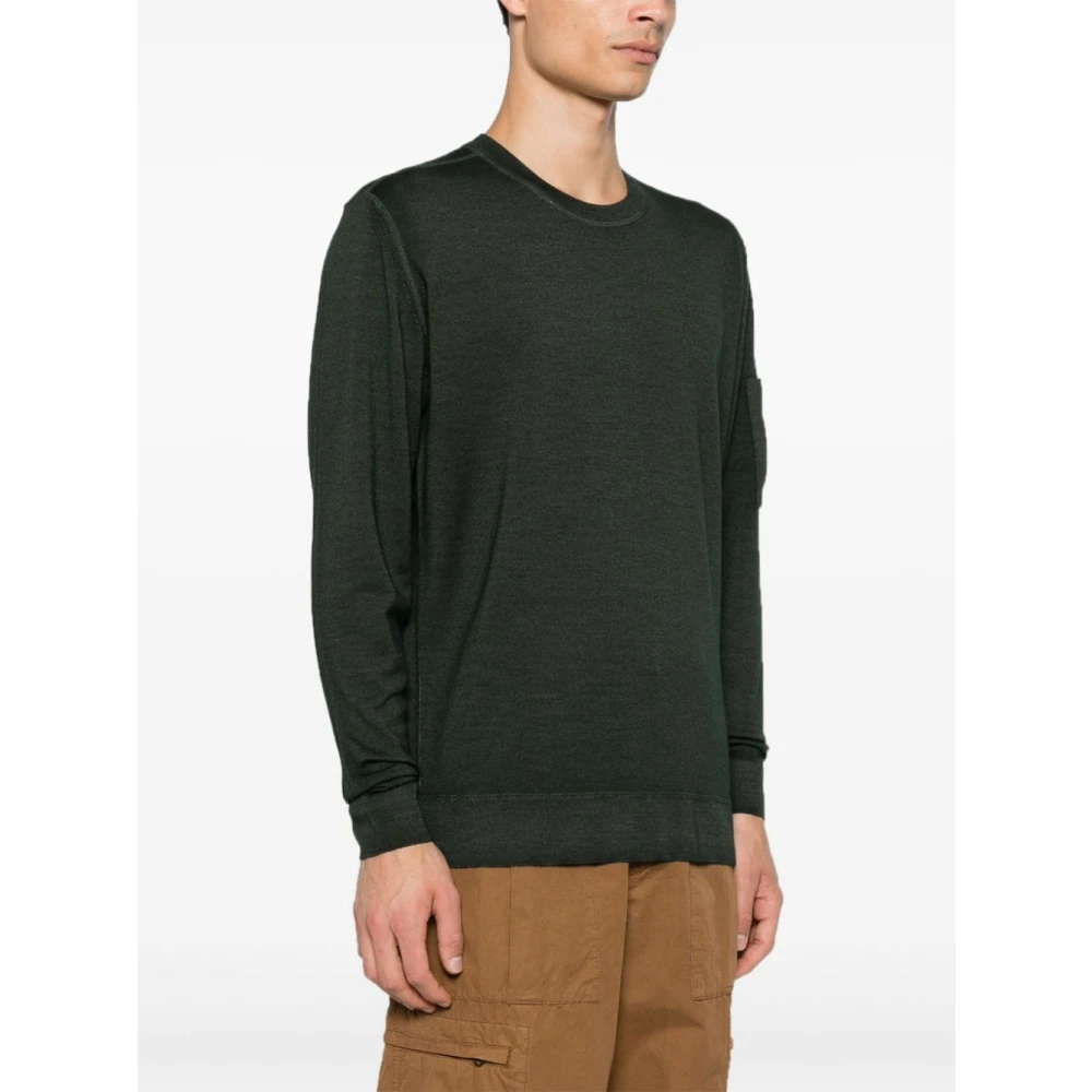 C.P. Company Groene Militaire Trui met Zak Green Heren