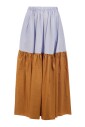 wijd-uitlopende-popeline-rok-met-elastische-taille