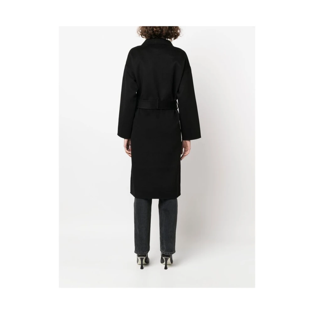 Anine Bing Dubbelrijig getailleerde jas Black Dames