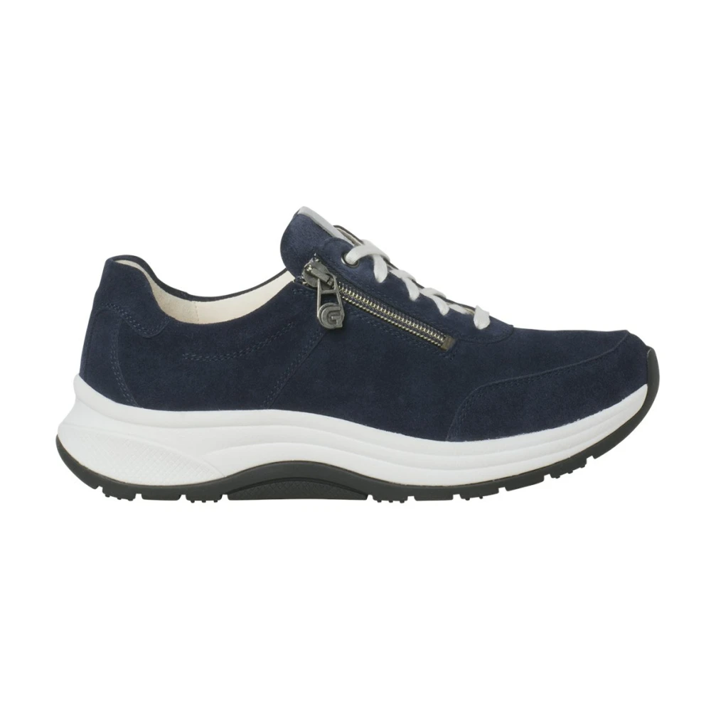 Ganter Comfort Veterschoenen voor dames Dames Schoenen Blauw
