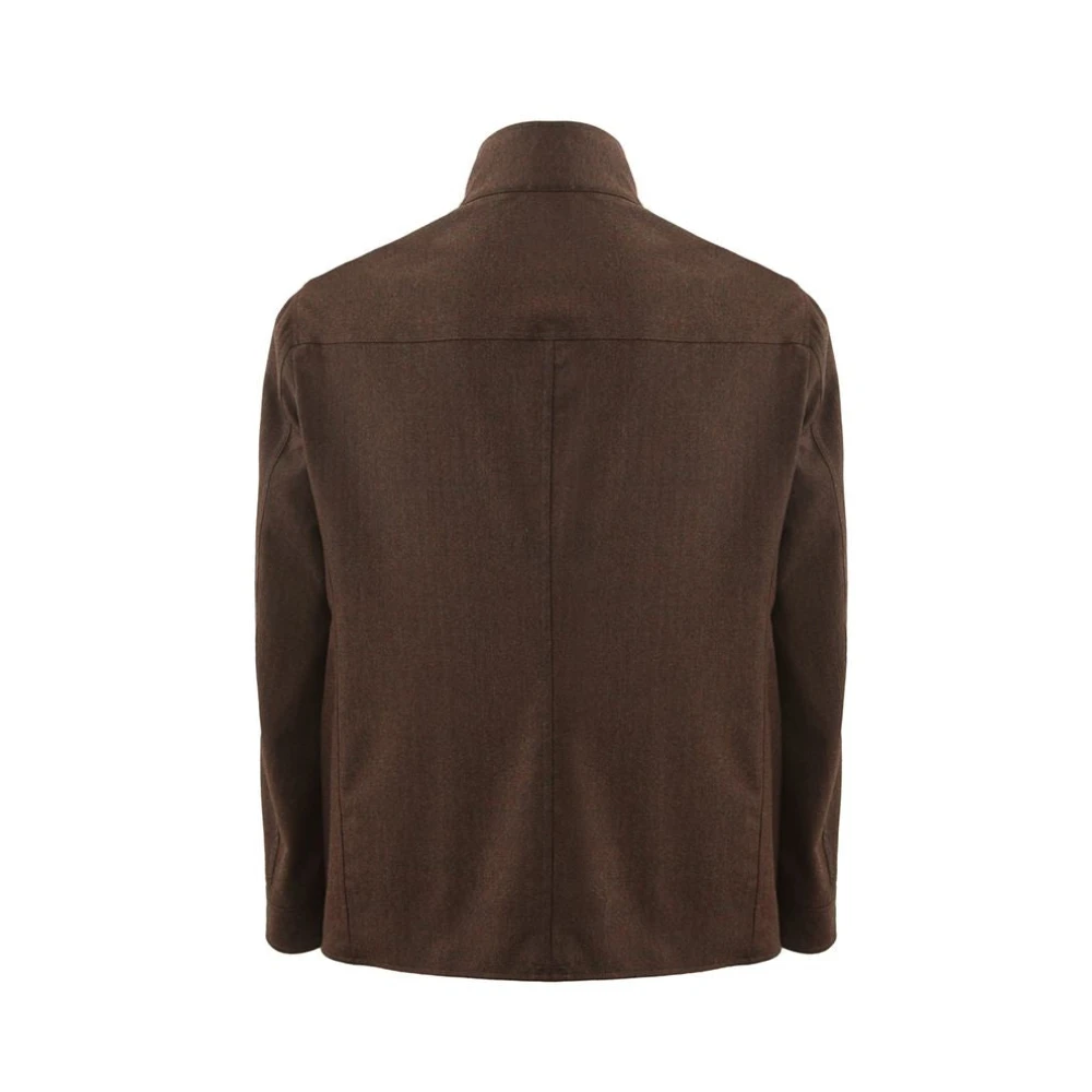 Lardini Elegante blauwe wollen jas voor mannen Blue Heren