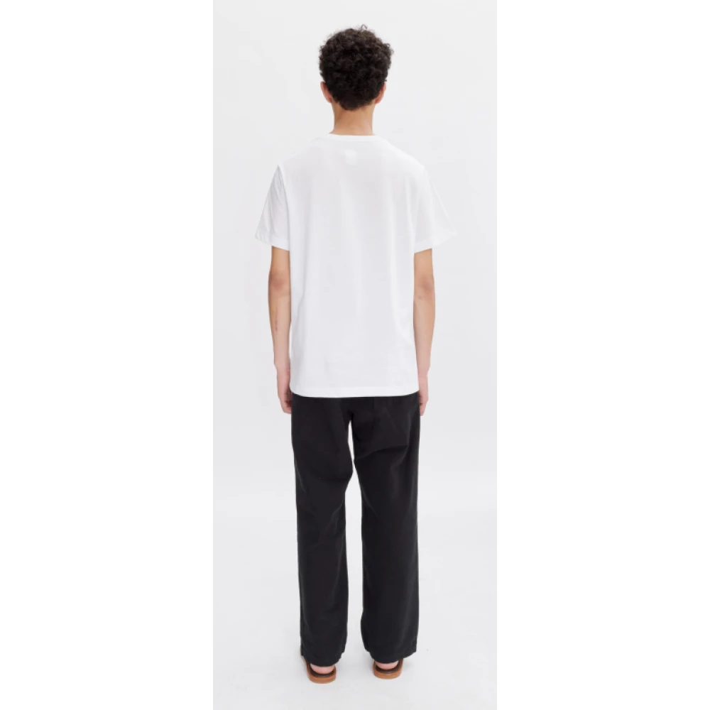 A.p.c. Casual Katoenen T-shirt White Heren