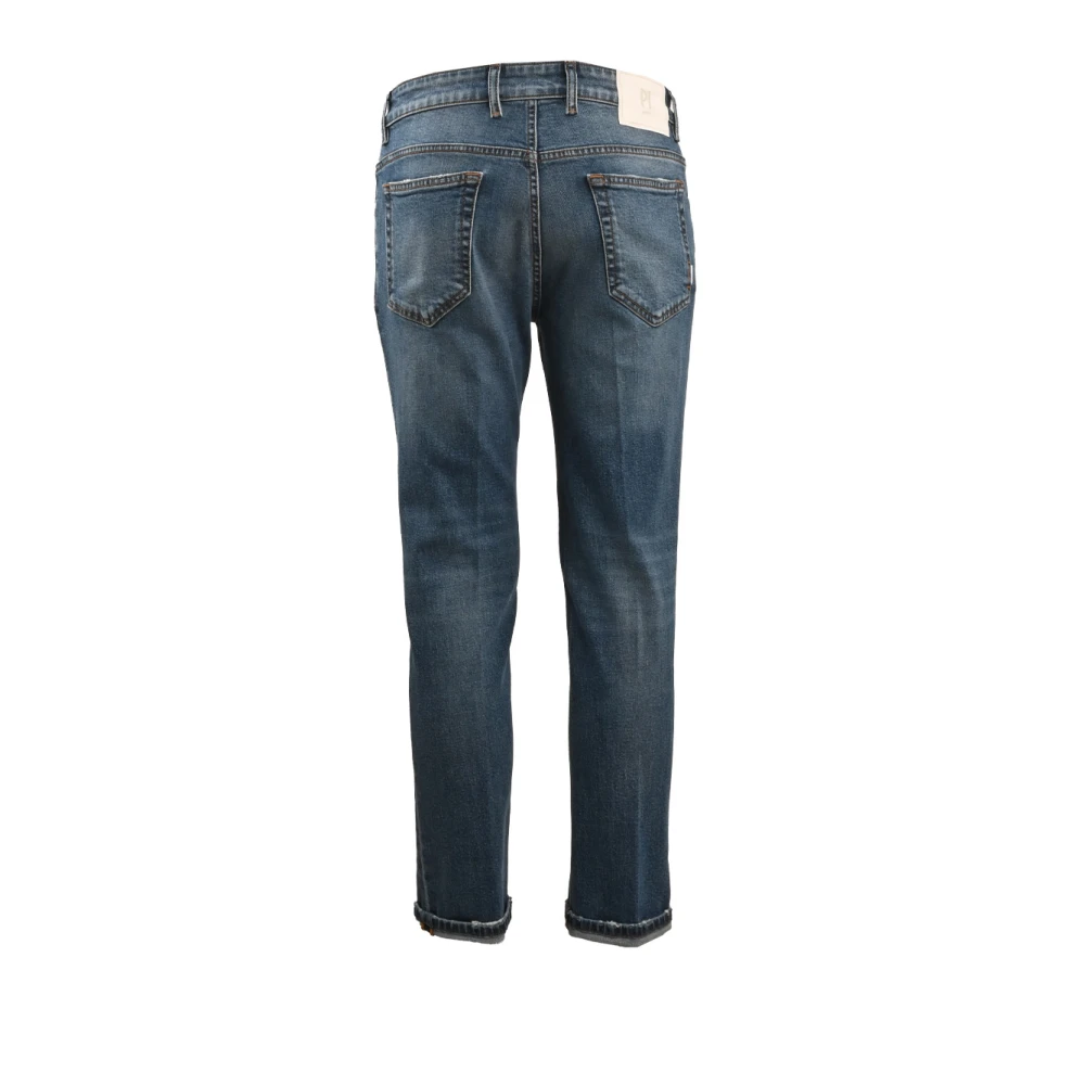 PT Torino Indigo stretch denim jeans Blue Heren