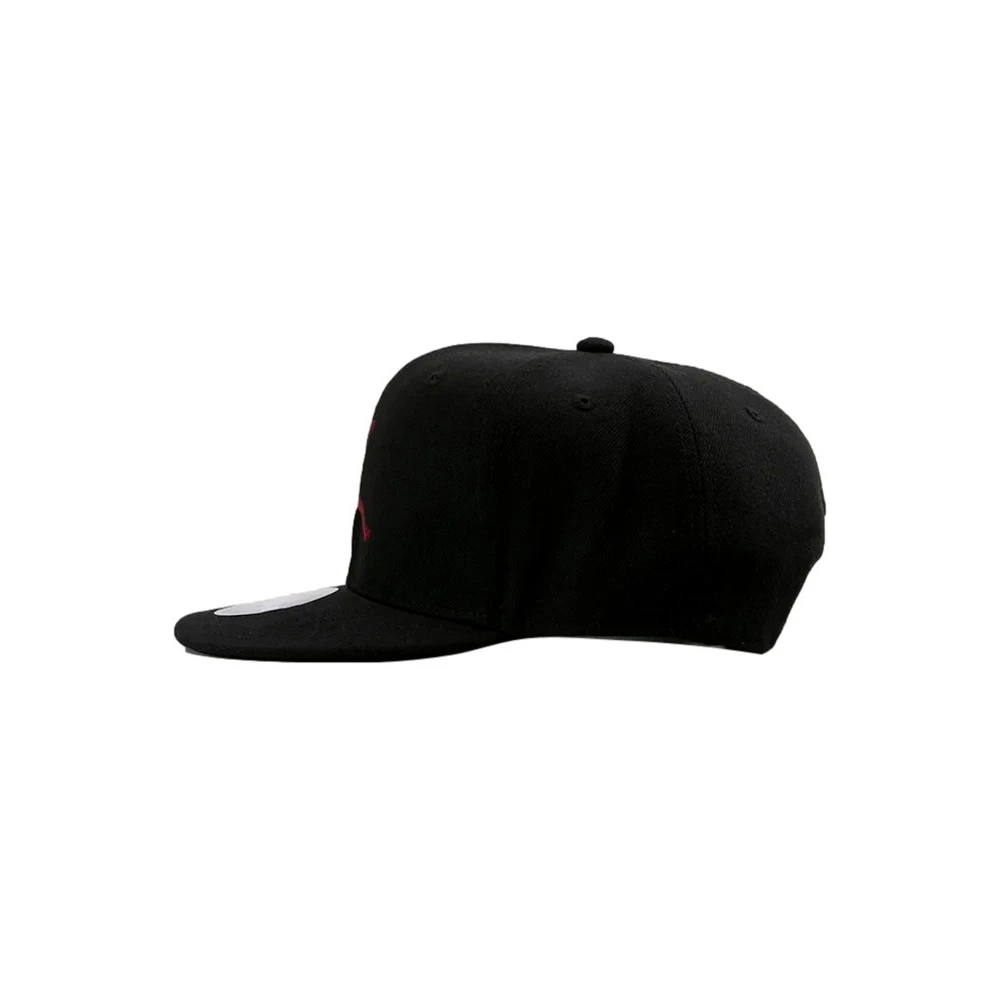 Jordan Zwarte Jumpman Snapback Pet Black Heren