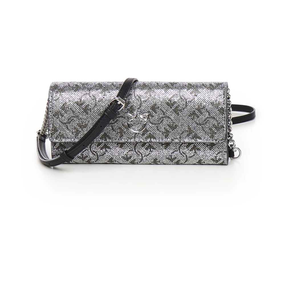 Pinko Donna Grigio Borse, Taglia Unica, New,