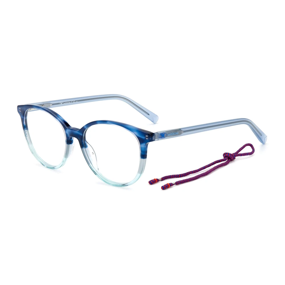 M Missoni Women's Blue Glasses, One Size, Fashion Eyeglasses Mmi 0011