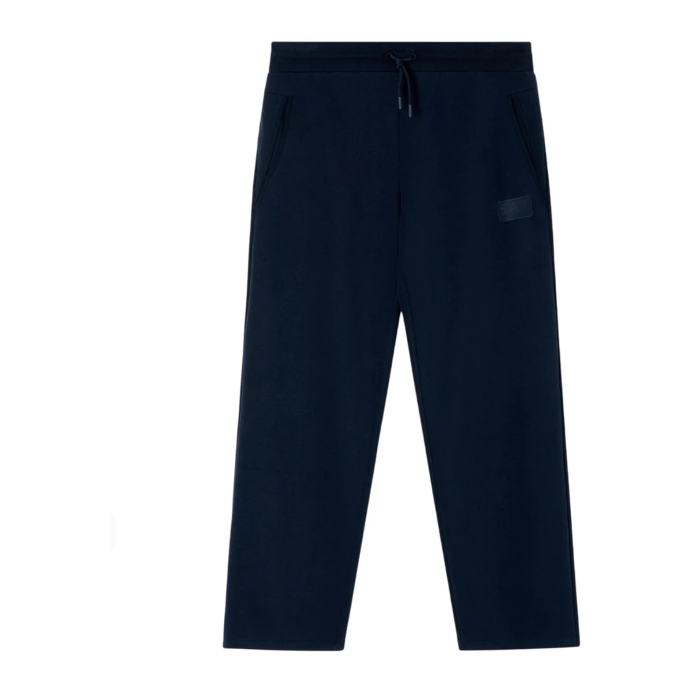 Emporio Armani Ea7 Uomo Blu Pantaloni, S, New,