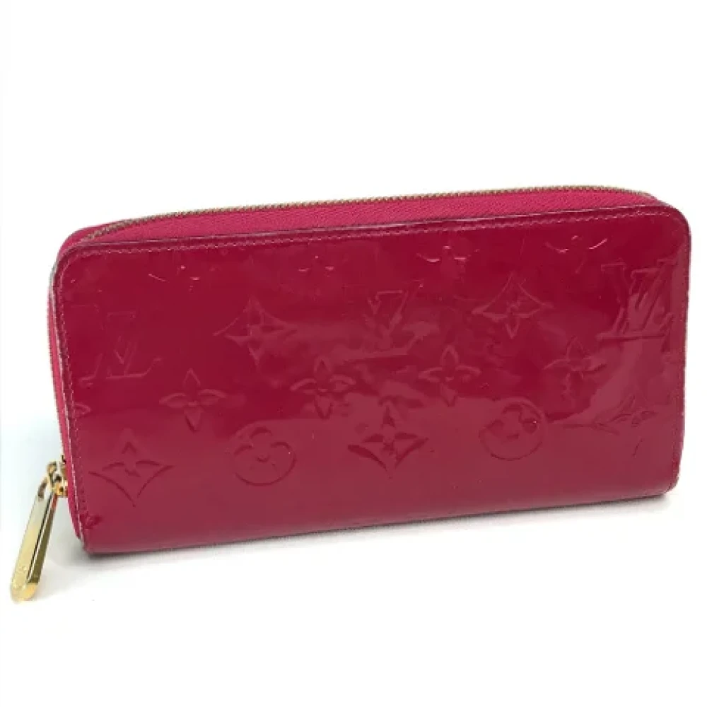 Louis Vuitton Vintage Pre-owned Leather wallets Pink Dames