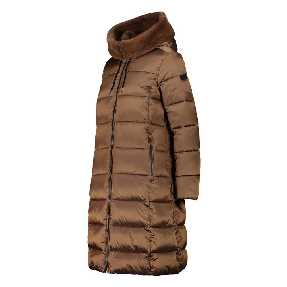 CMP Coat FIX Hood Jas Brown Dames