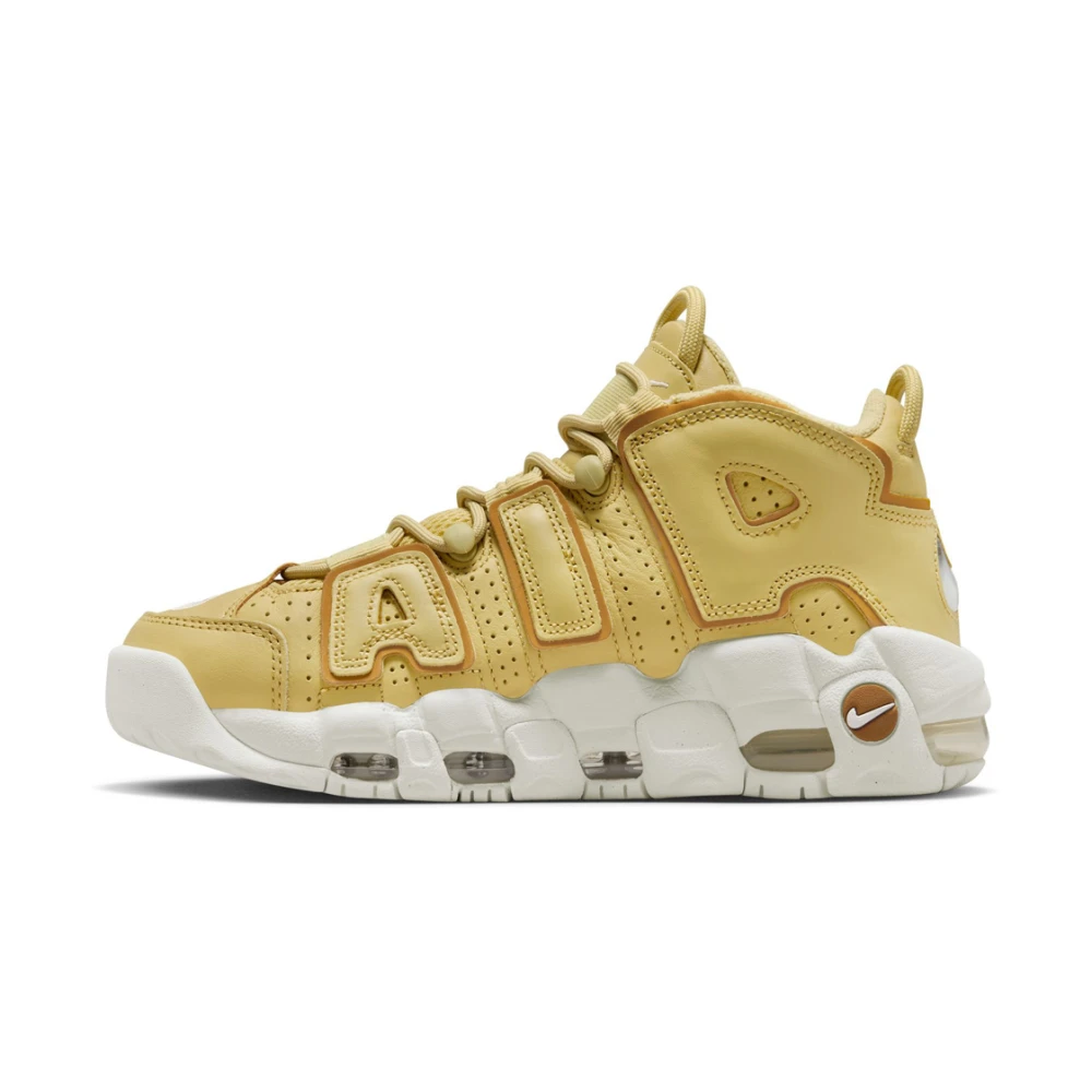 Nike Yellow Trainers, Female, 7 Uk, Buff Gold Basketball Trainers