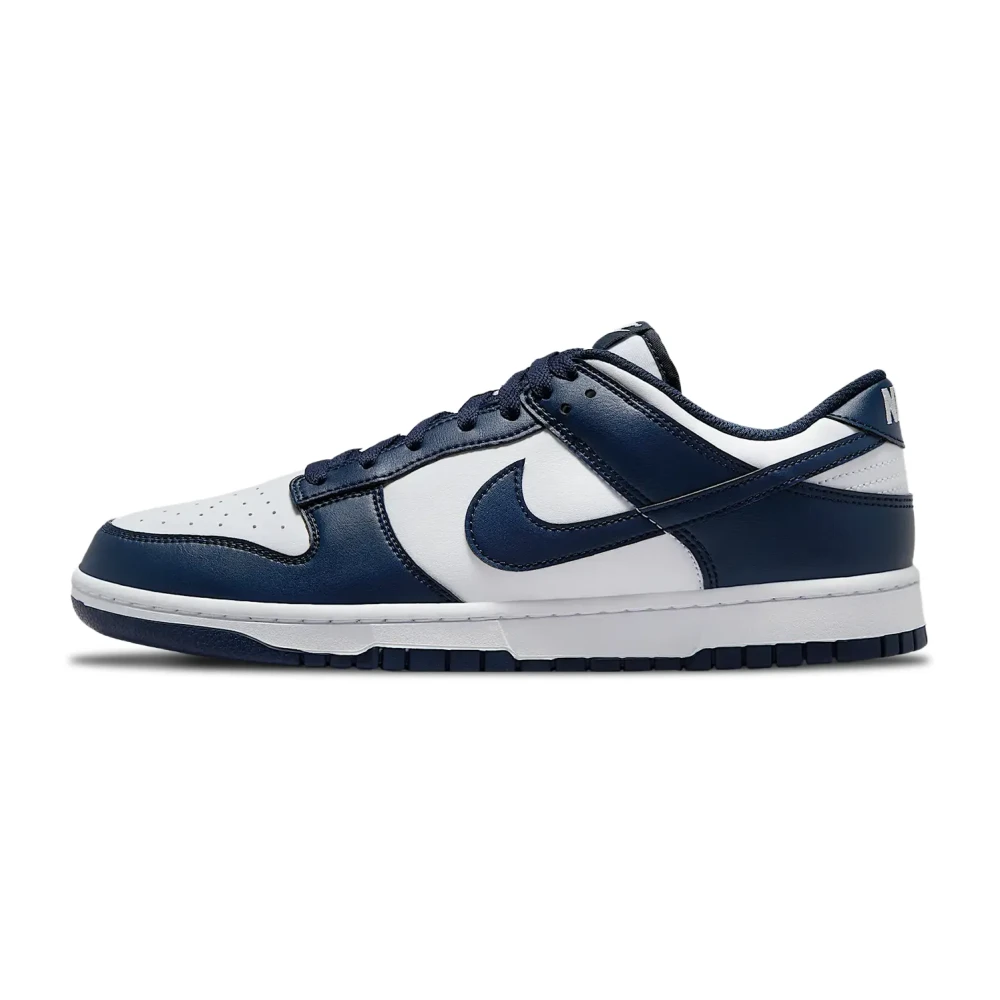Nike Men's Blue Retro Dunk Low White Pacific Moss - Skateboarding - 6 Uk - Sport