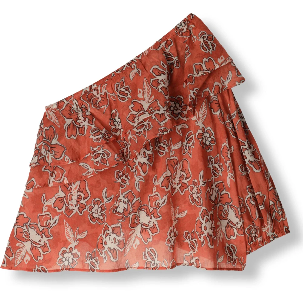 Circle of Trust Oranje Katoenen Blouse Marloes Top Orange Dames