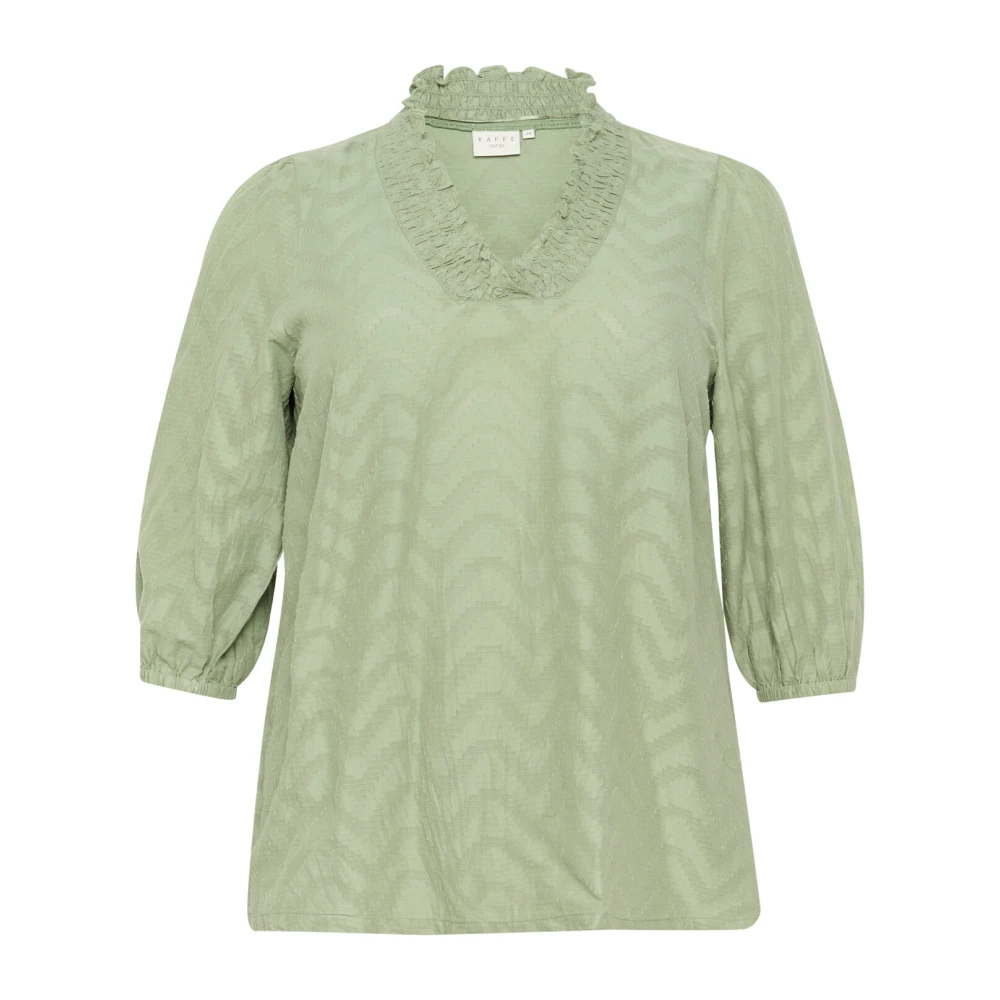 Blouses & Shirts > Blouses - - Kaffe Curve - Modalova