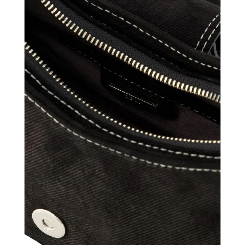 Osoi Leather shoulder-bags Black Dames