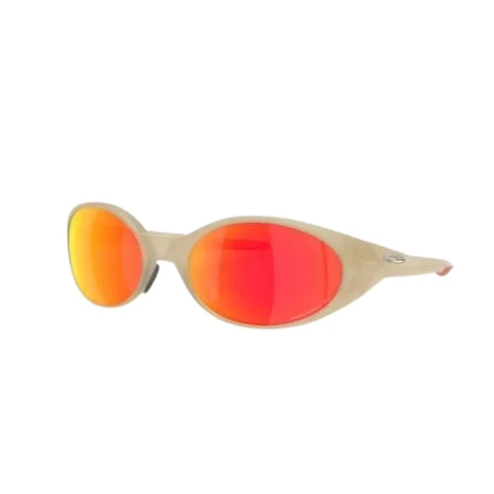 Oakley Eye Jacket Sunglasses at Free People in Sandstorm W/Prizm Ruby - Image 10