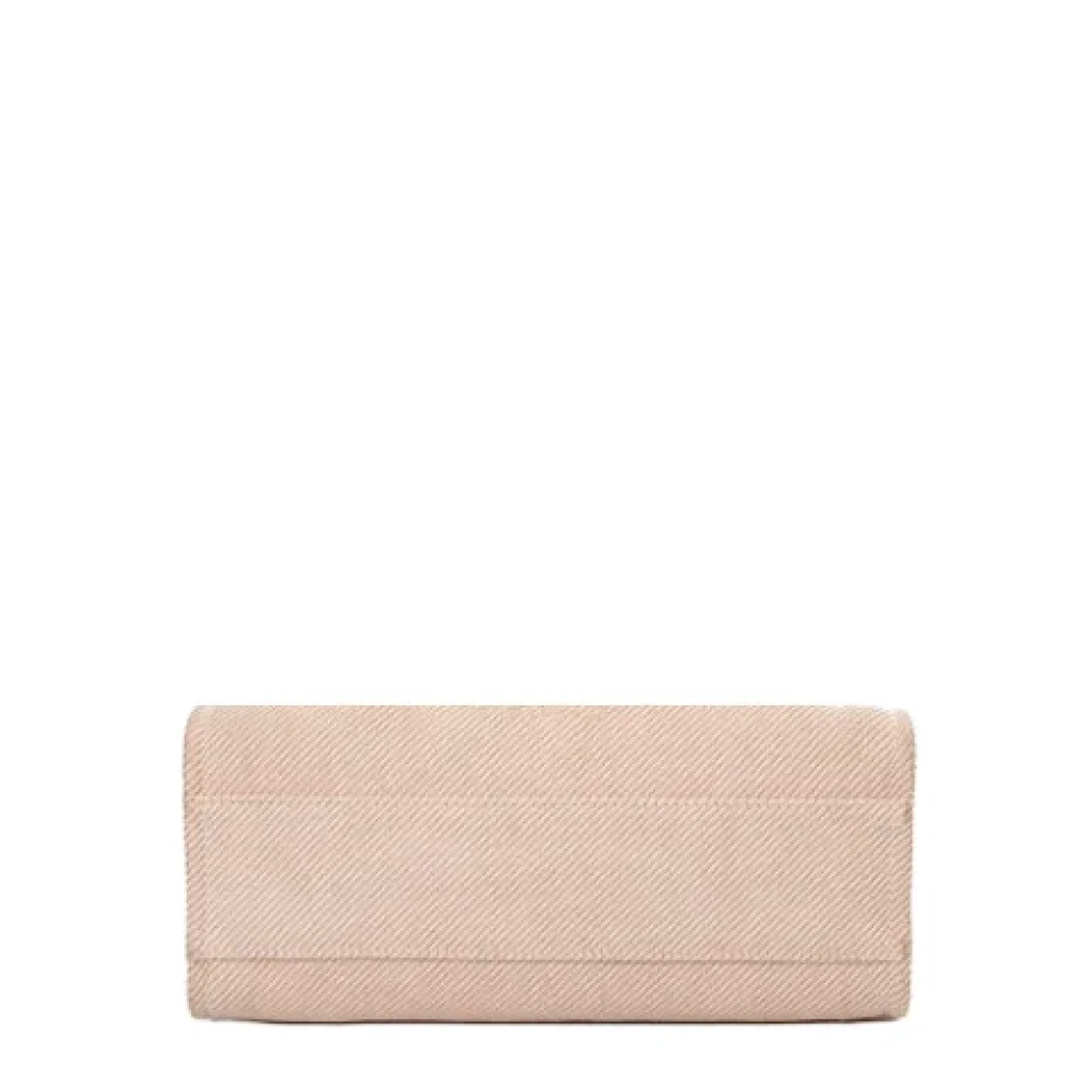 Chanel Vintage Pre-owned Canvas chanel-bags Pink Dames