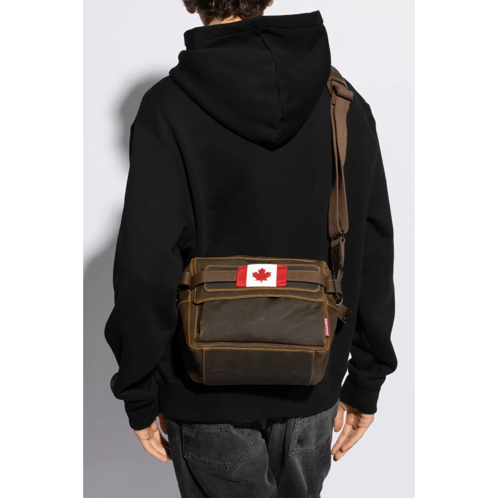 Dsquared2 Schoudertas Brown Heren