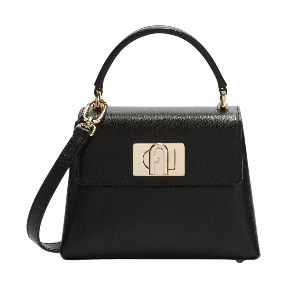 Furla Women's Black Mini 1927 - Handbags - One Size - Bags