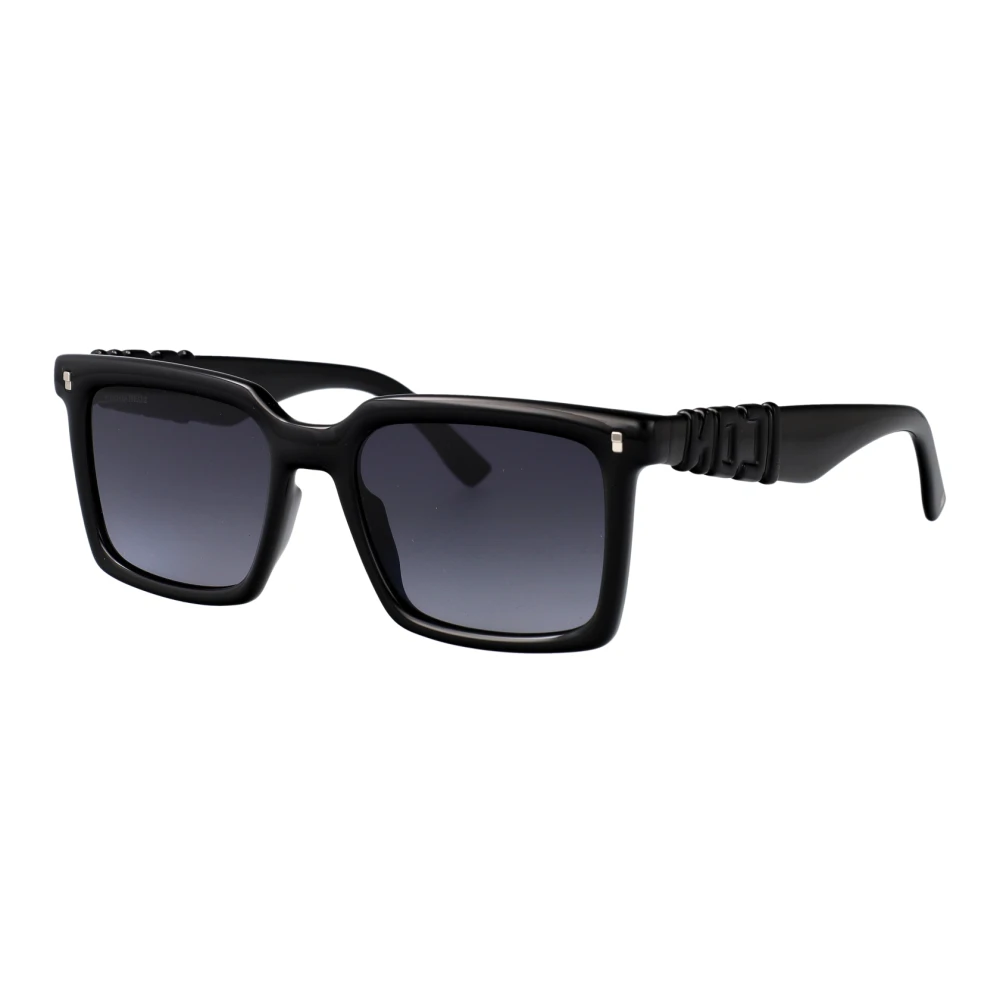 Dsquared2 Men's Black Iconic Sunglasses Model 0025/S - Sunglasses - 53 Mm - Accessories