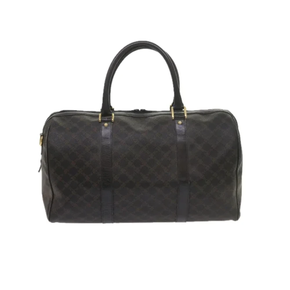 Bally Pre-owned Plastic travel-bags Black Dames