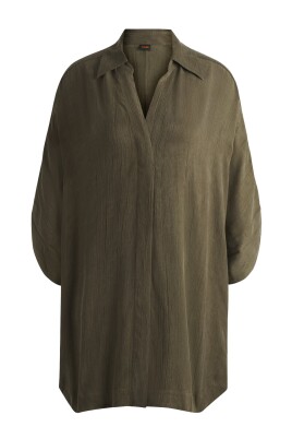 gron-chemisier-kjole-dacta-stil