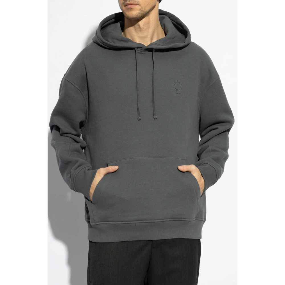 AllSaints Hoodie Paradijs Gray Heren