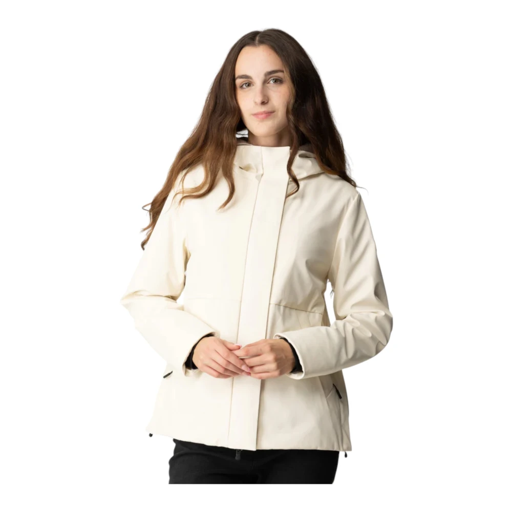 People of Shibuya Parka Met Capuchon White Dames