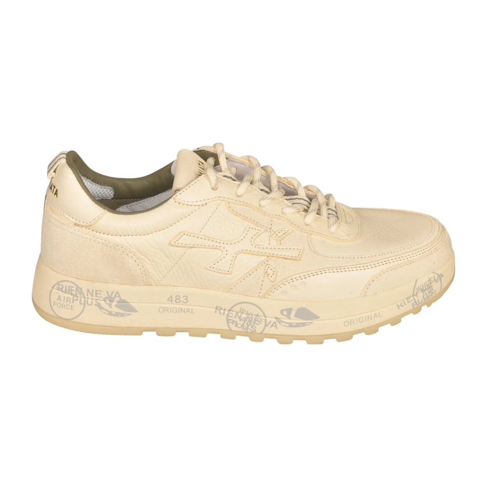 Premiata Stijlvolle Sneakers Heren Schoenen Beige