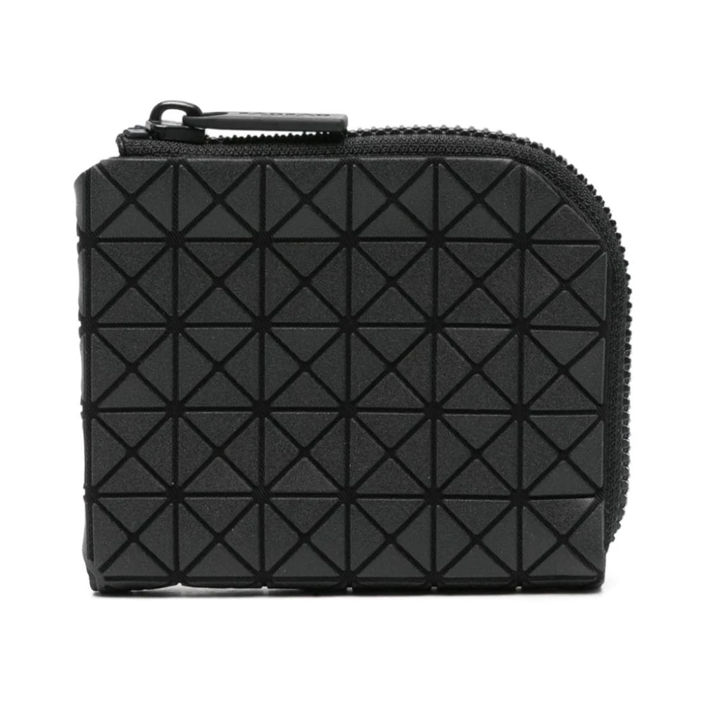Issey Miyake Men's Black Geometric Panelled Wallet