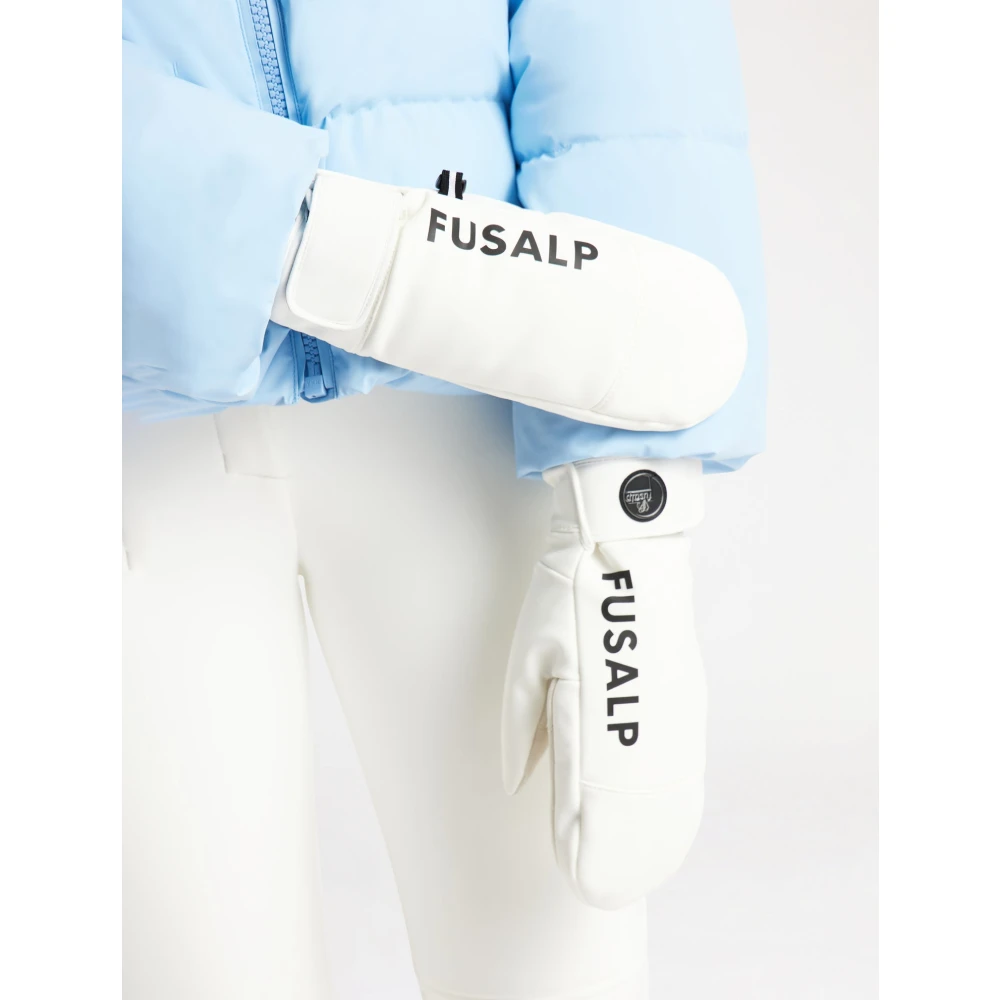Fusalp Rock Mitten Wanten White Unisex