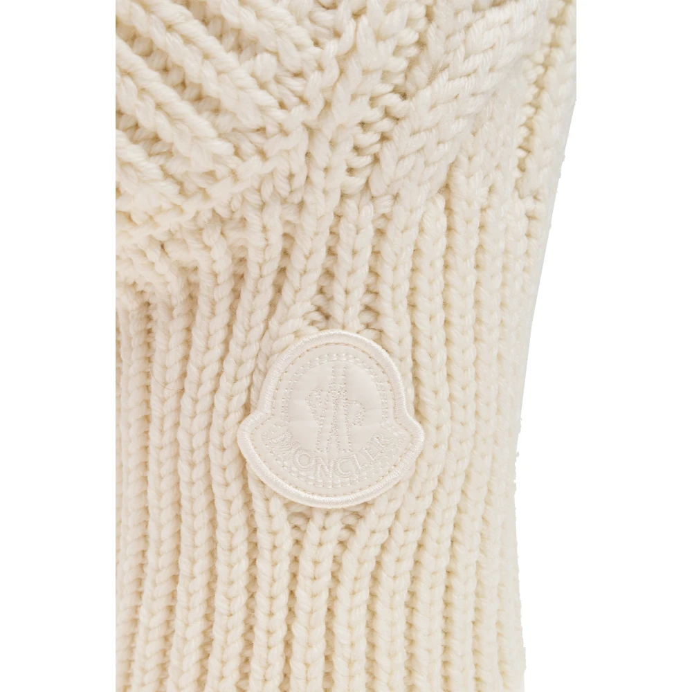 Moncler Wollen capuchon Beige Dames