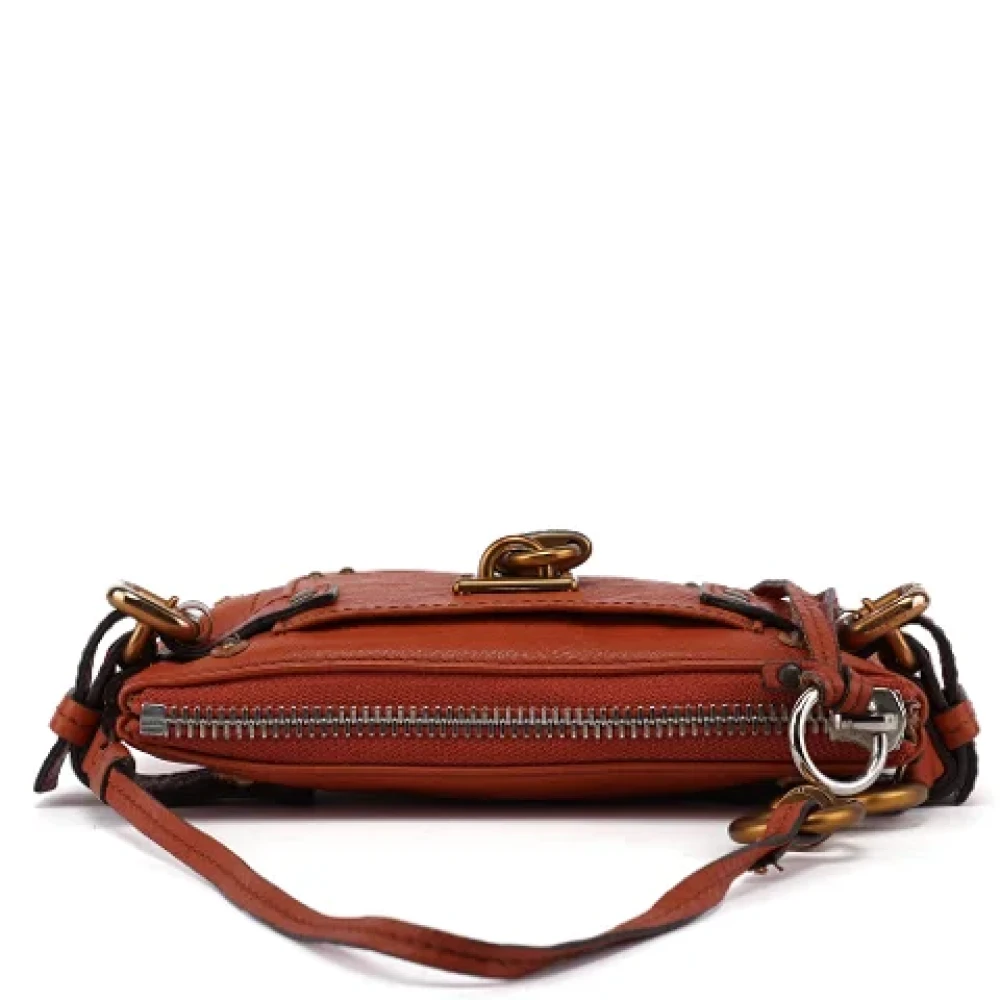 Chloé Pre-owned Canvas shoulder-bags Brown Dames