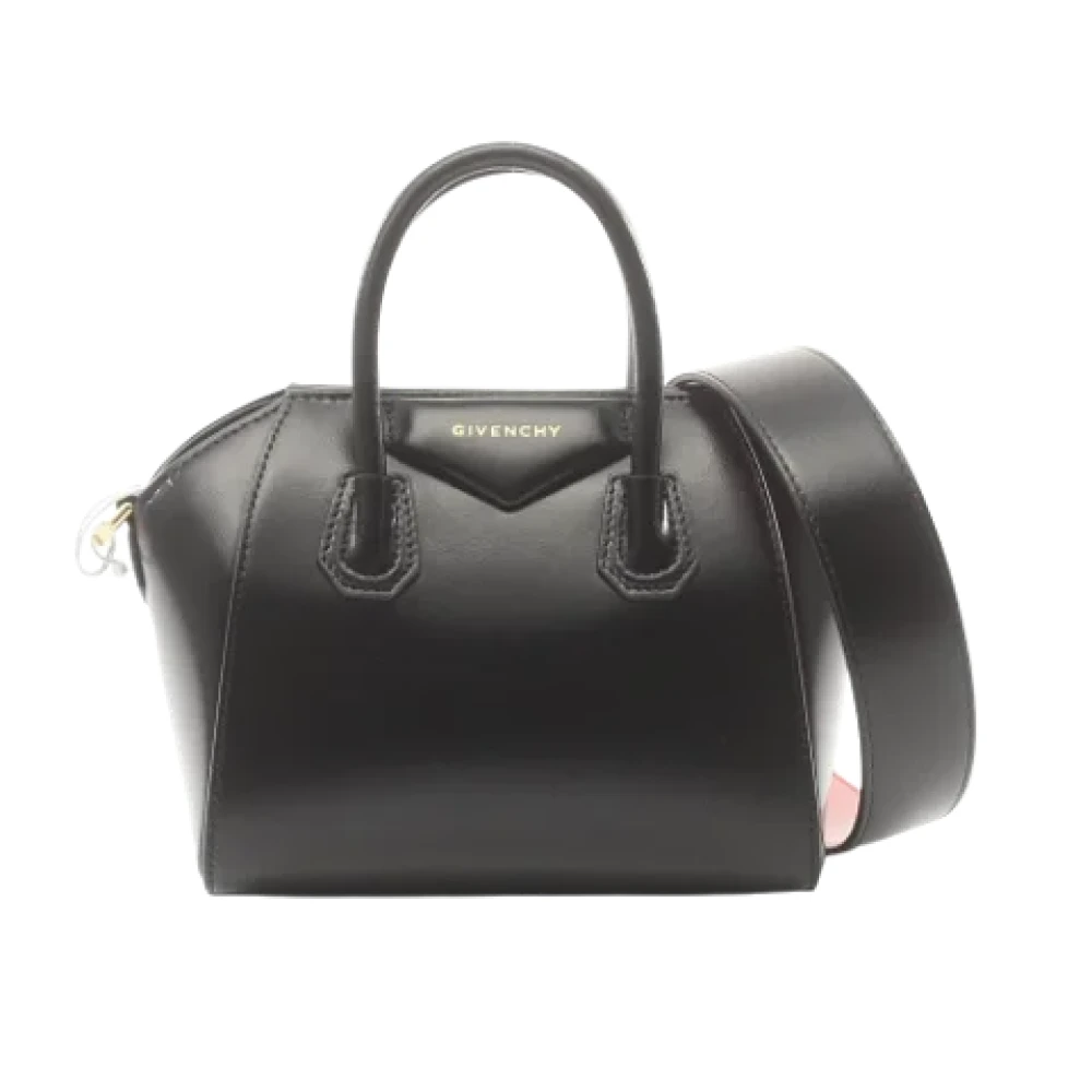 Givenchy Pre-owned Leather handbags Black Dames