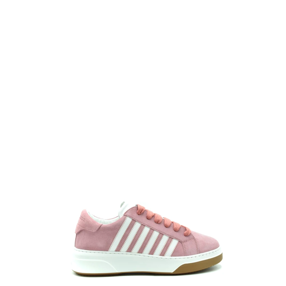 Dsquared2 Casual Sneakers voor dagelijks gebruik Dames Schoenen Roze